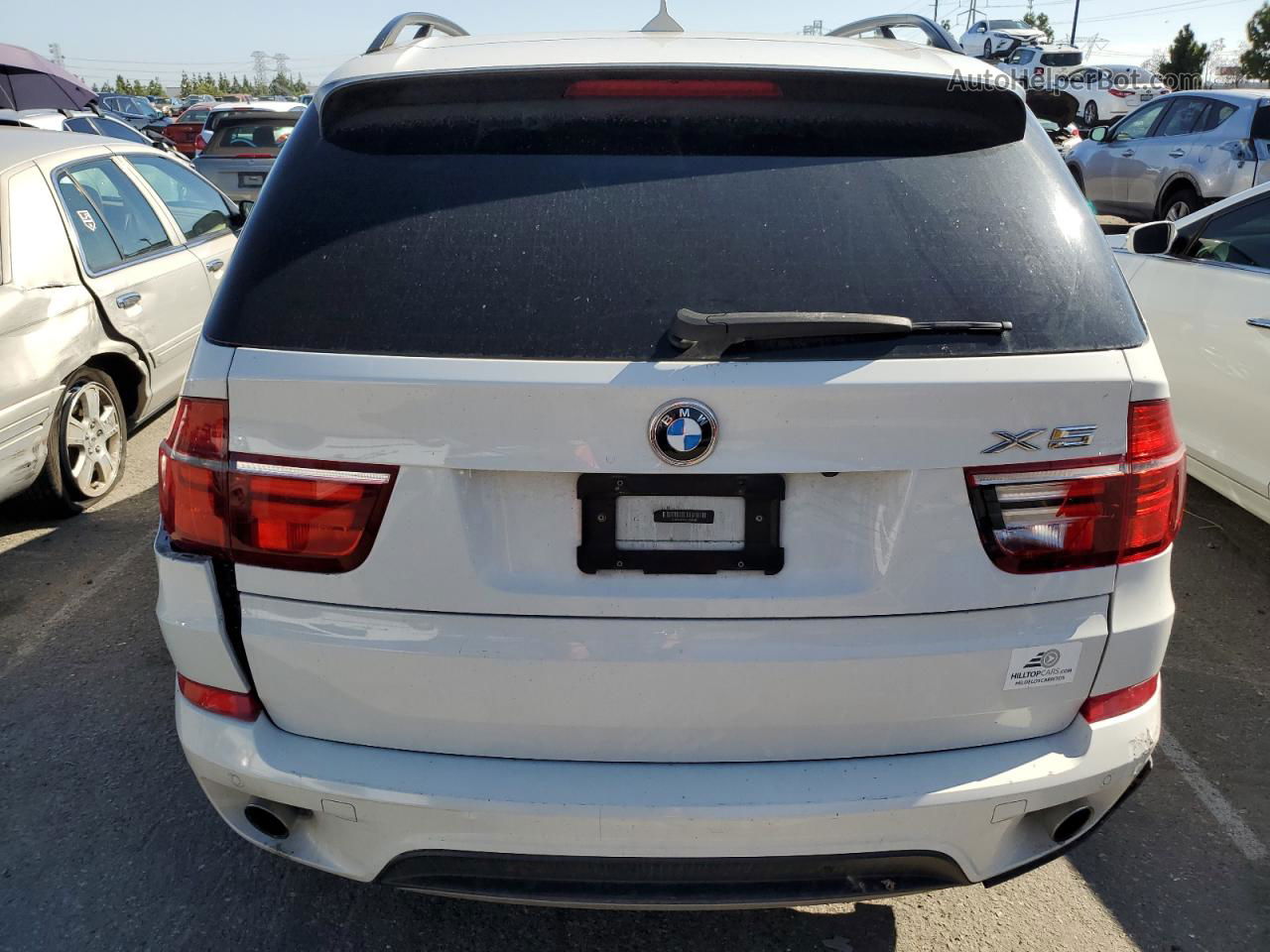 2012 Bmw X5 Xdrive35i White vin: 5UXZV4C55CL750390