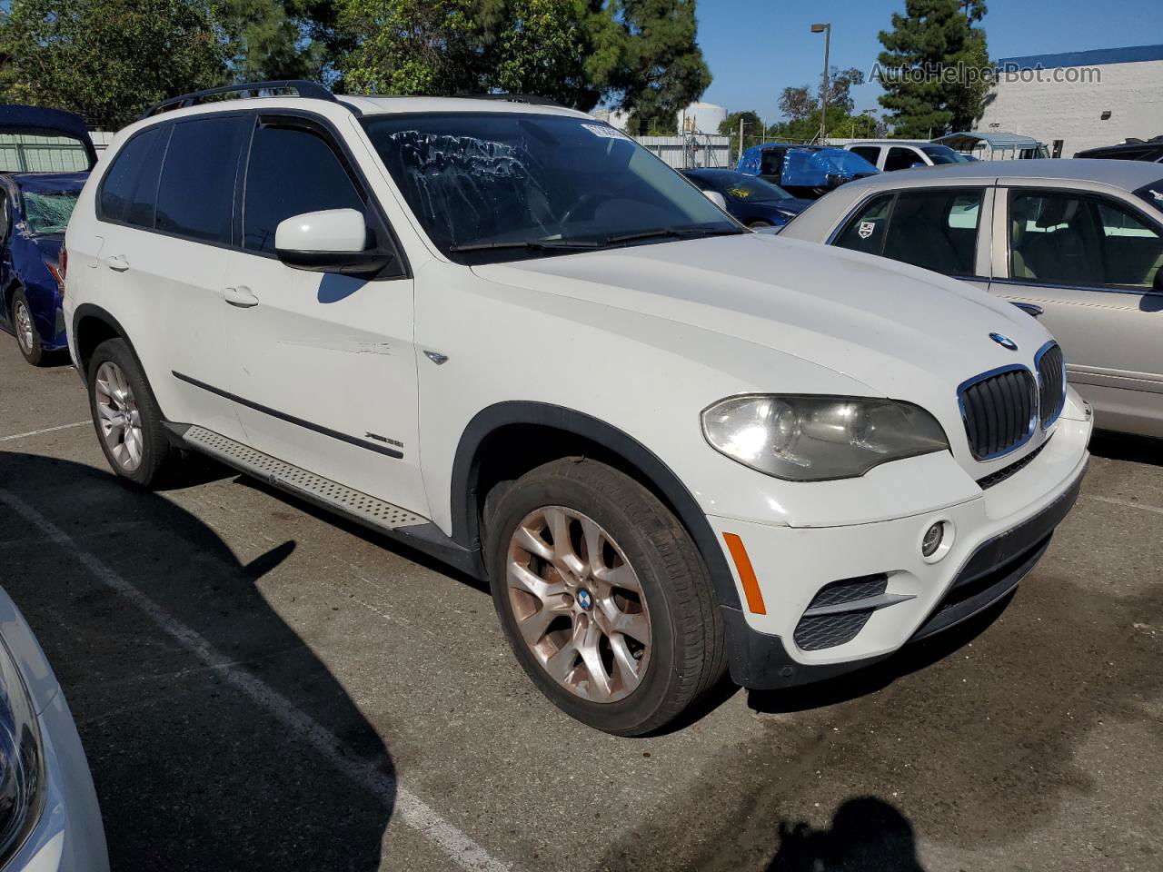 2012 Bmw X5 Xdrive35i Белый vin: 5UXZV4C55CL750390