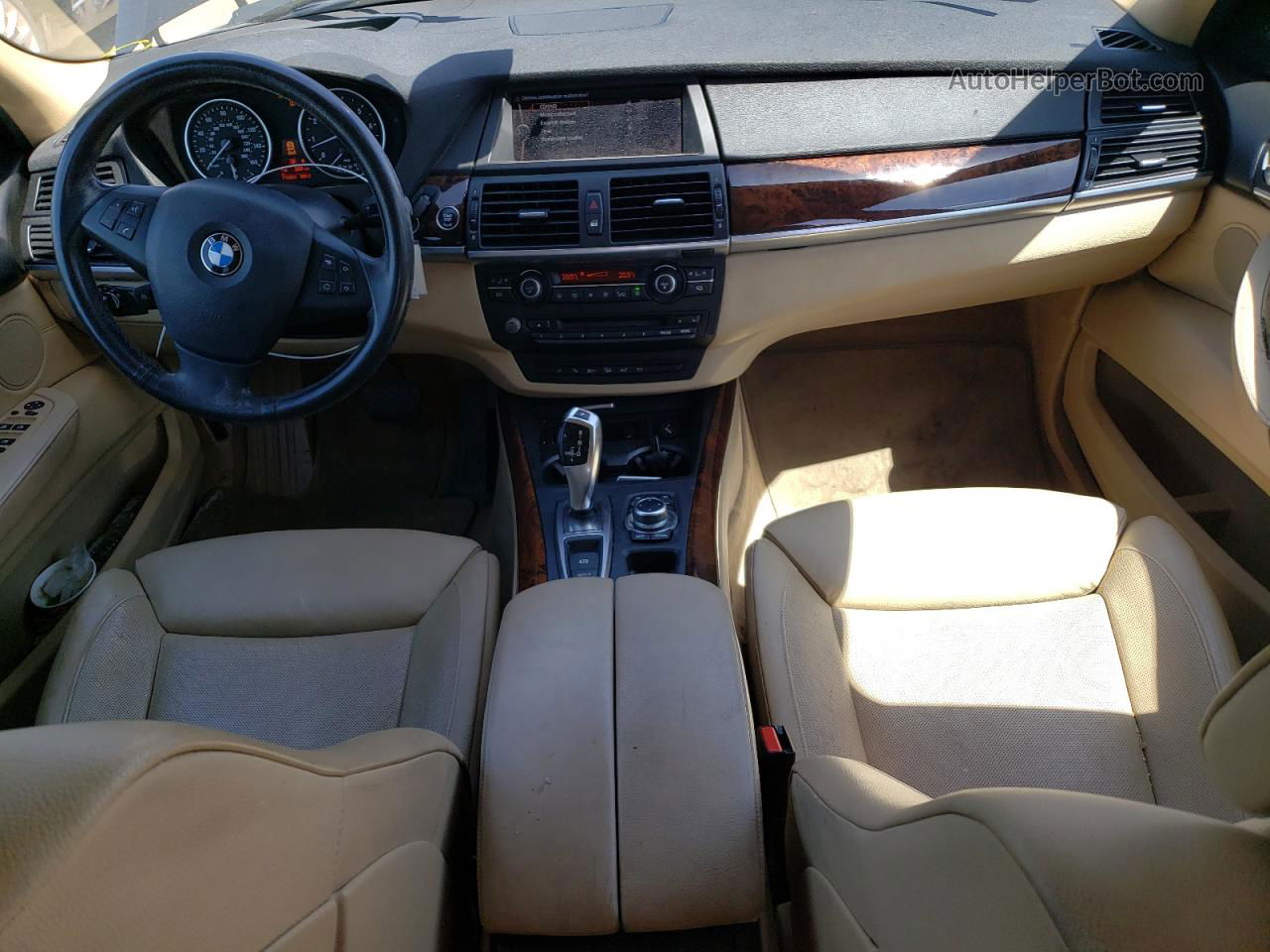 2012 Bmw X5 Xdrive35i Черный vin: 5UXZV4C55CL759476