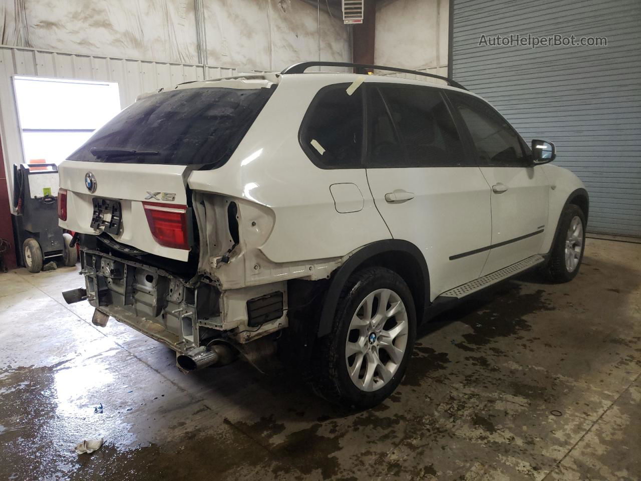 2012 Bmw X5 Xdrive35i White vin: 5UXZV4C55CL986134