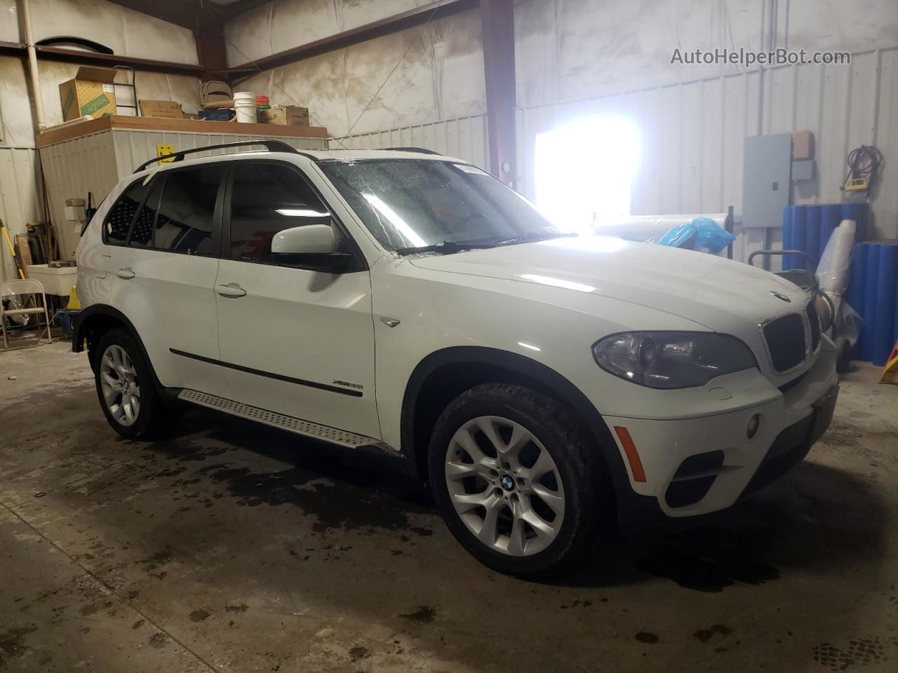 2012 Bmw X5 Xdrive35i White vin: 5UXZV4C55CL986134