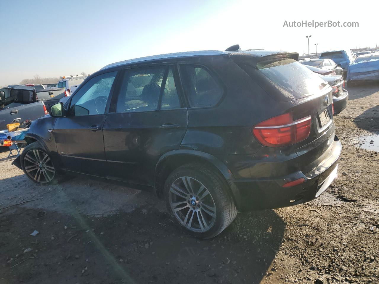 2012 Bmw X5 Xdrive35i Black vin: 5UXZV4C55CL987557