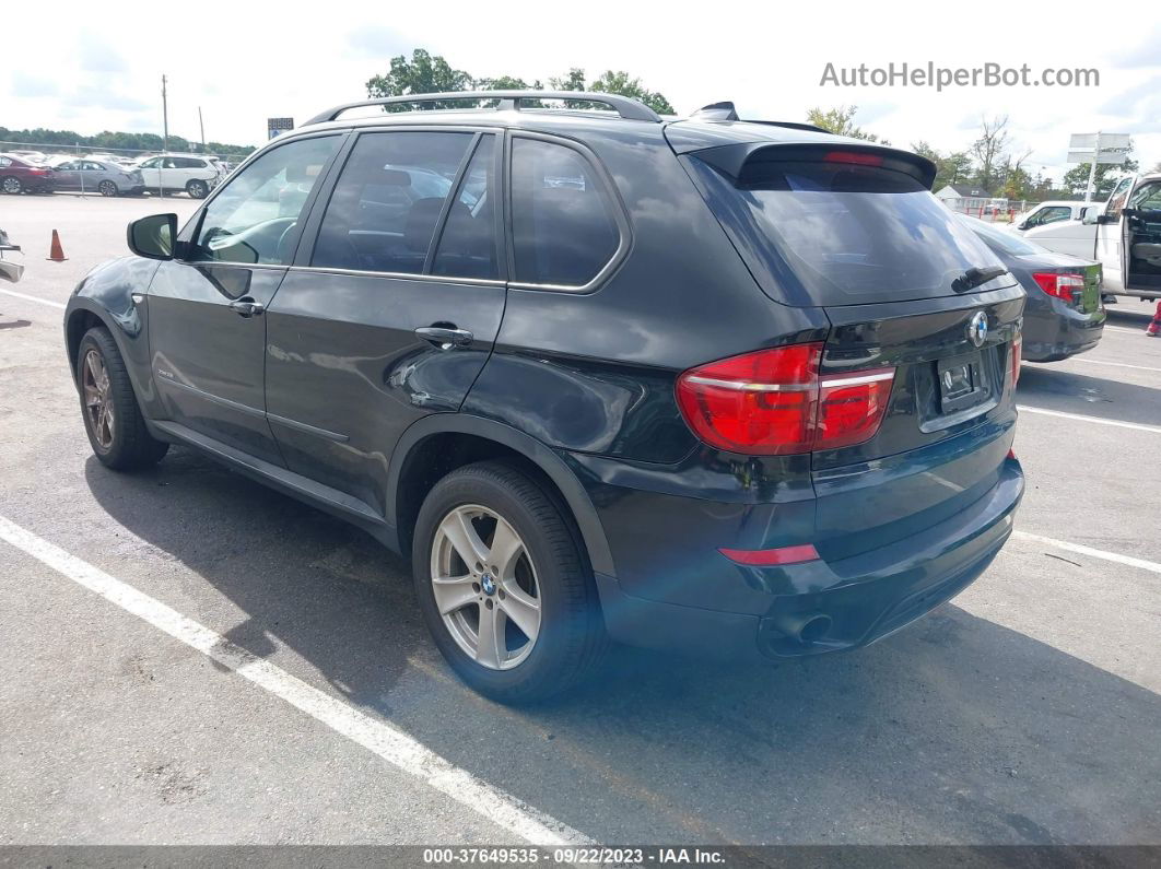 2012 Bmw X5 35i Black vin: 5UXZV4C55CL991298