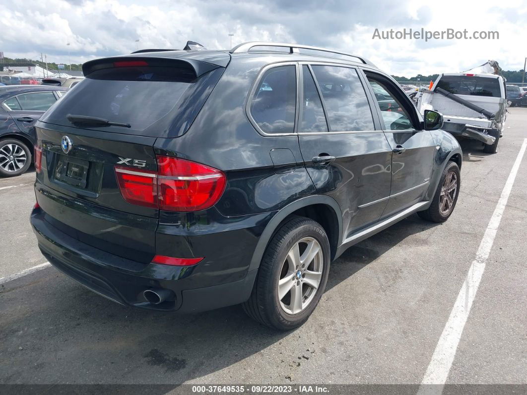 2012 Bmw X5 35i Black vin: 5UXZV4C55CL991298