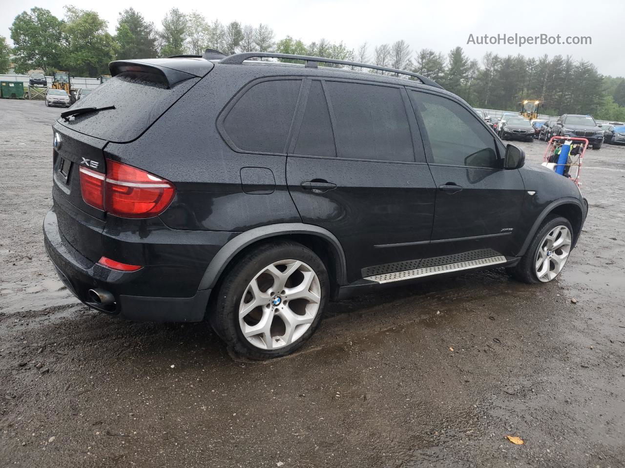 2012 Bmw X5 Xdrive35i Black vin: 5UXZV4C55CL991446