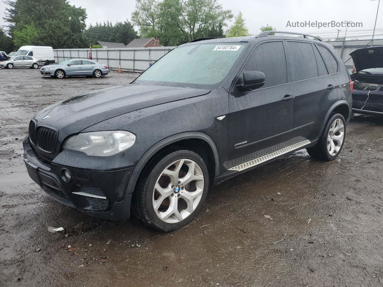 2012 Bmw X5 Xdrive35i Black vin: 5UXZV4C55CL991446