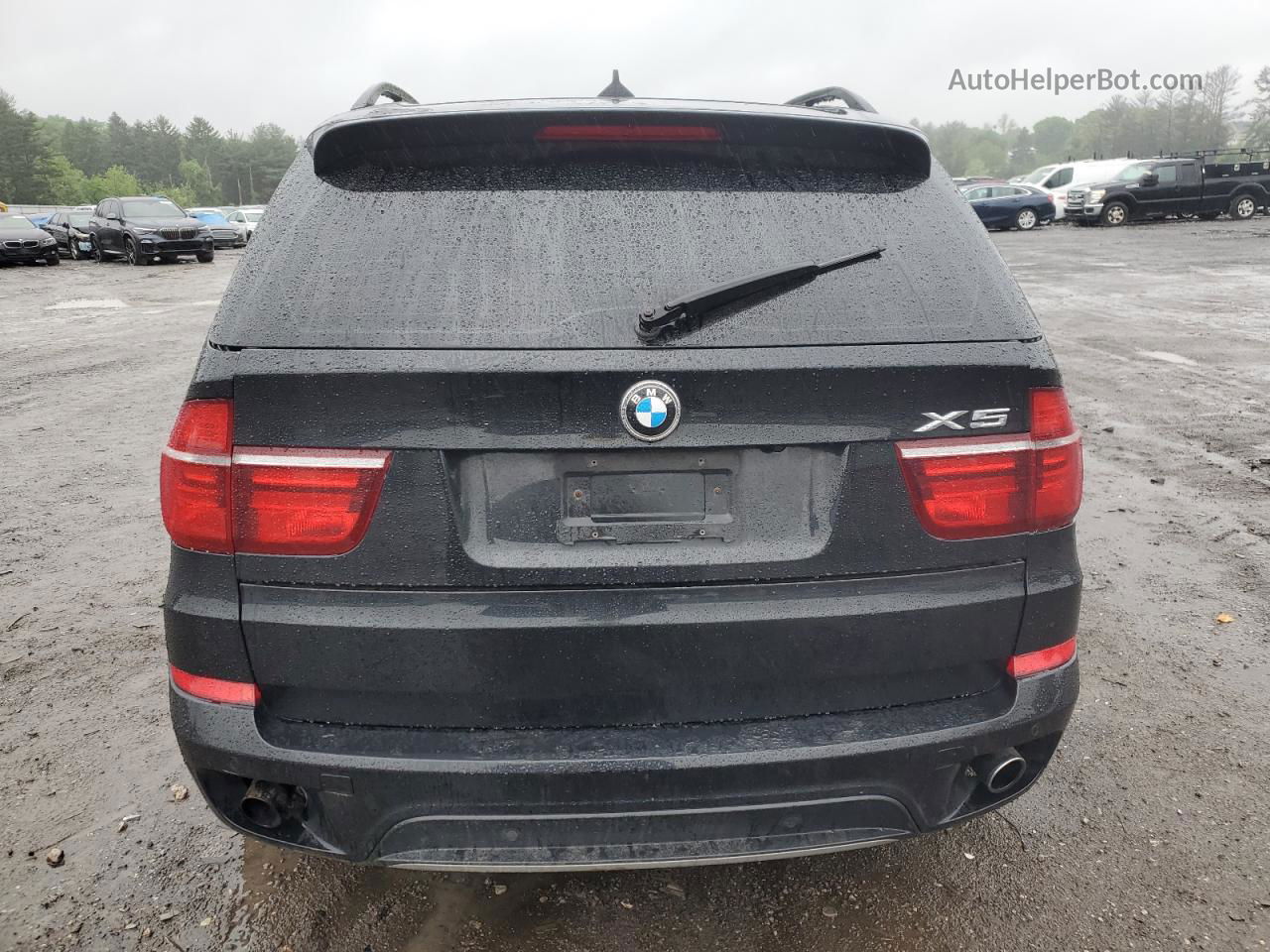 2012 Bmw X5 Xdrive35i Black vin: 5UXZV4C55CL991446