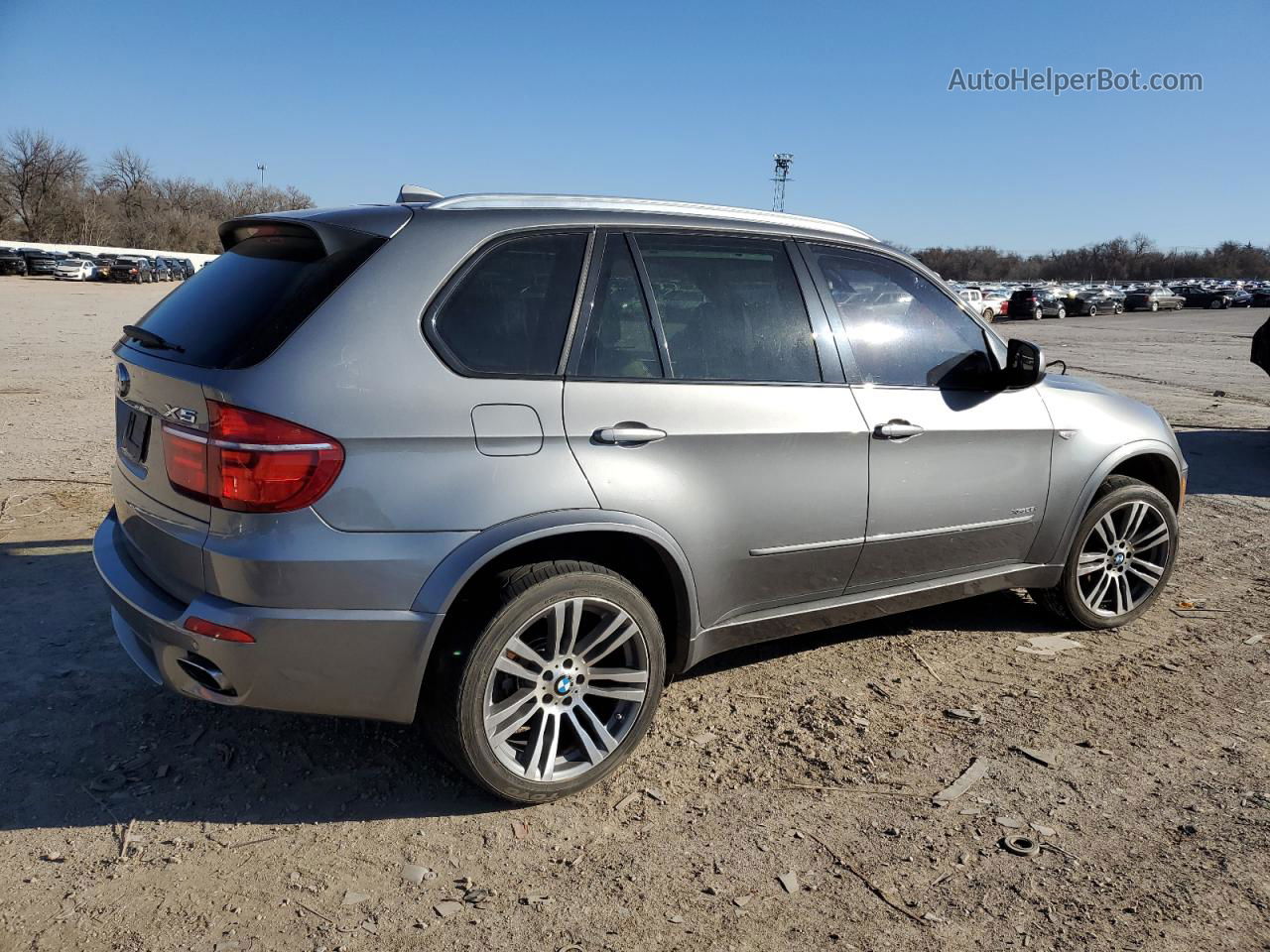 2012 Bmw X5 Xdrive35i Gray vin: 5UXZV4C55CL992032