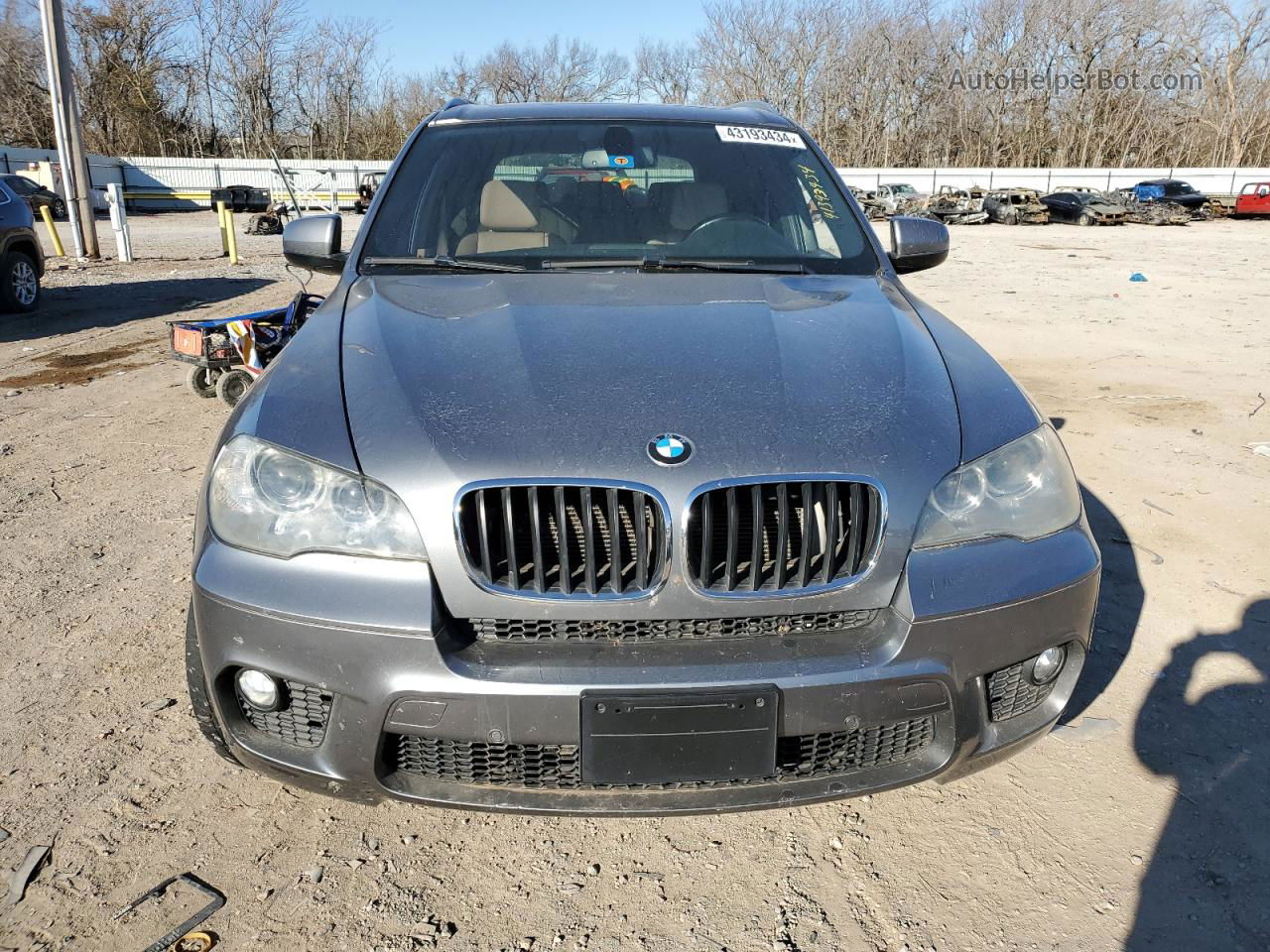 2012 Bmw X5 Xdrive35i Gray vin: 5UXZV4C55CL992032