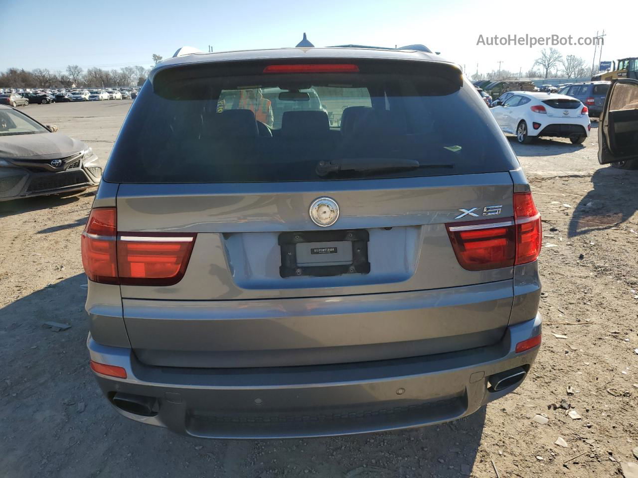 2012 Bmw X5 Xdrive35i Gray vin: 5UXZV4C55CL992032