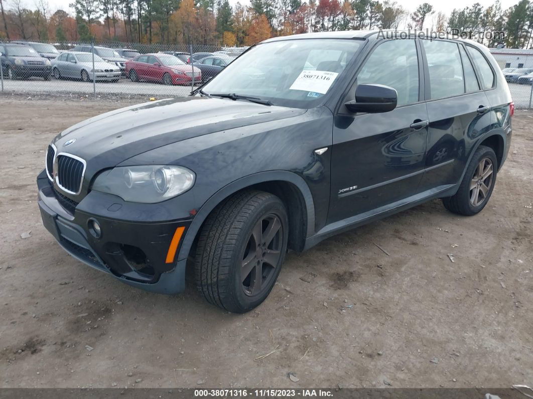 2011 Bmw X5 Xdrive35i Black vin: 5UXZV4C56BL401592