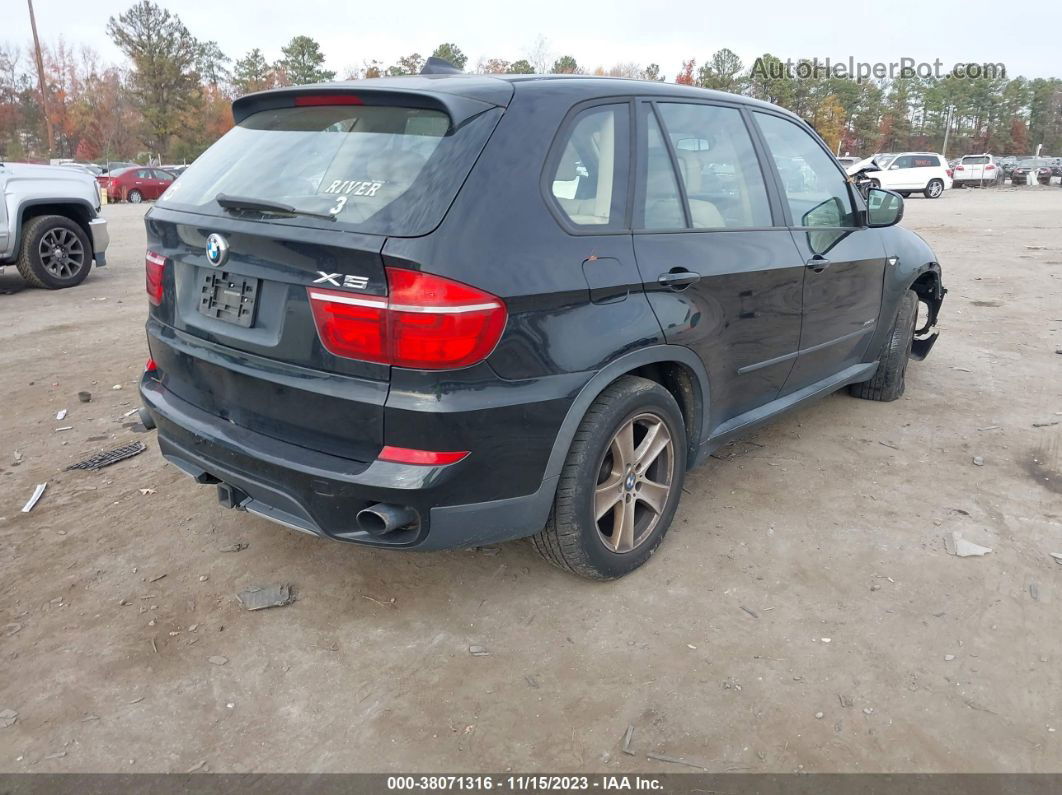 2011 Bmw X5 Xdrive35i Black vin: 5UXZV4C56BL401592