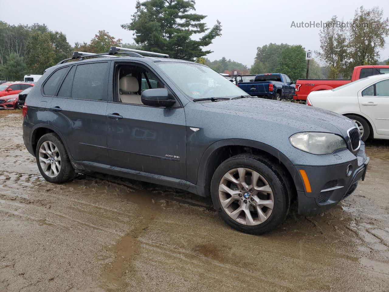 2011 Bmw X5 Xdrive35i Gray vin: 5UXZV4C56BL404864