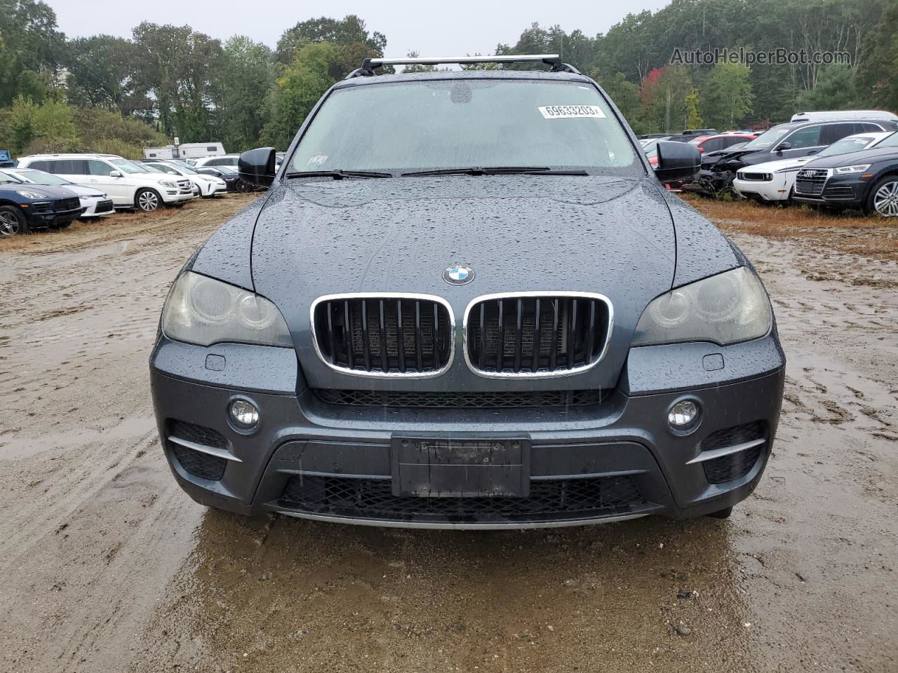 2011 Bmw X5 Xdrive35i Gray vin: 5UXZV4C56BL404864