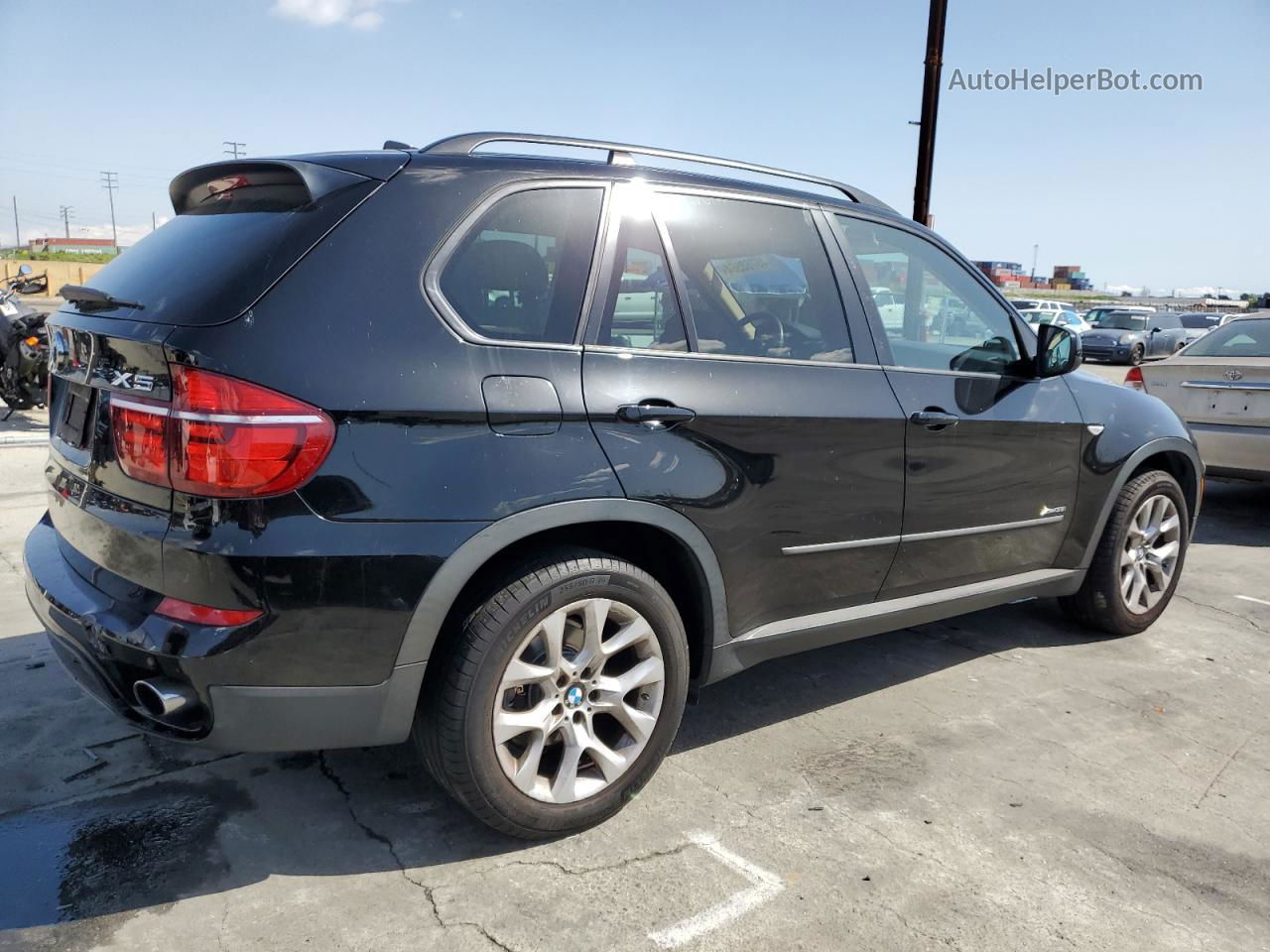 2011 Bmw X5 Xdrive35i Black vin: 5UXZV4C56BL407411