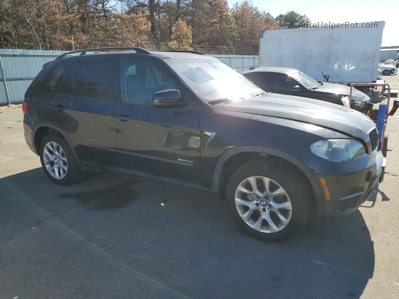 2011 Bmw X5 Xdrive35i Black vin: 5UXZV4C56BL408526