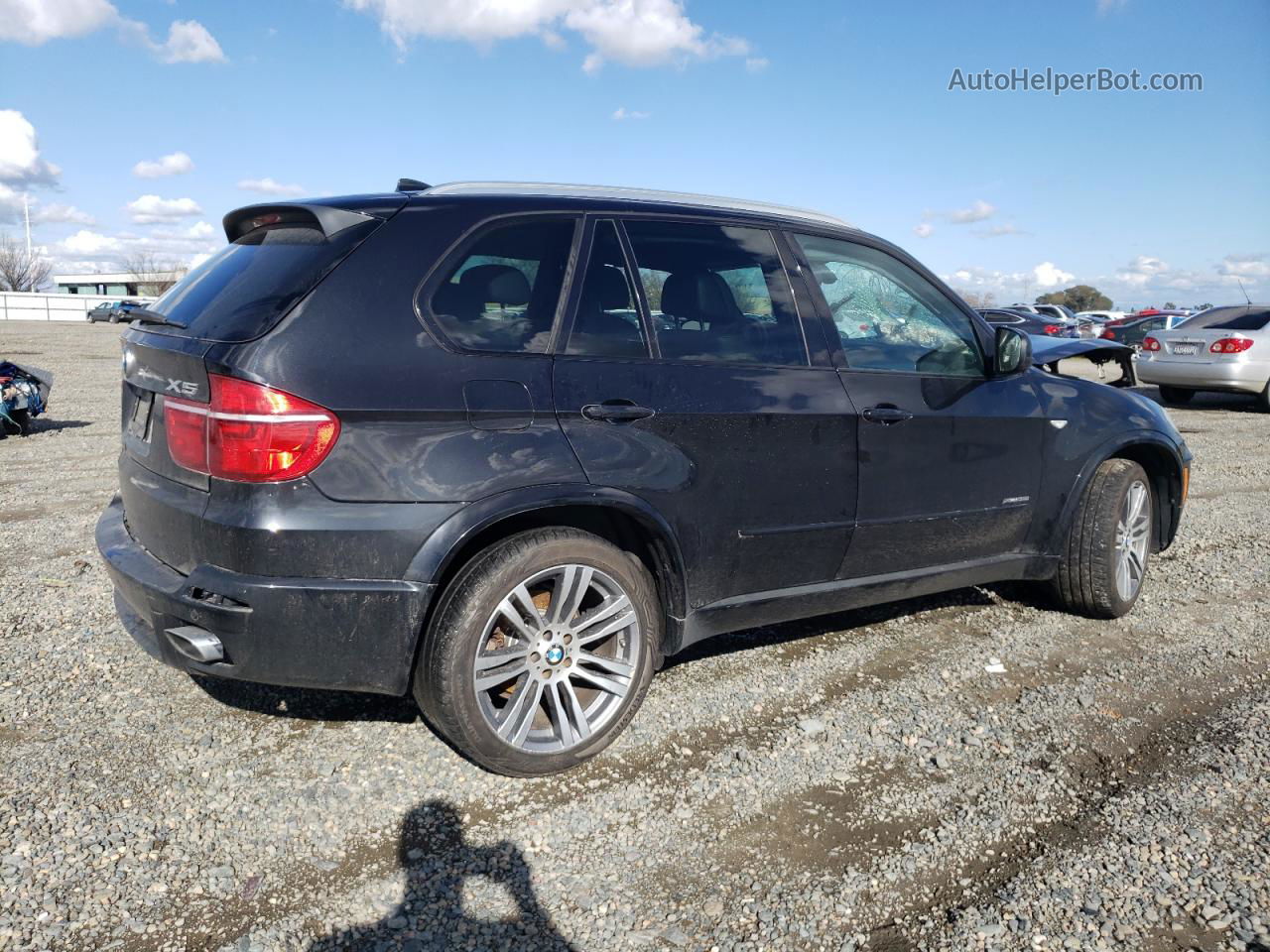 2011 Bmw X5 Xdrive35i Black vin: 5UXZV4C56BL413645