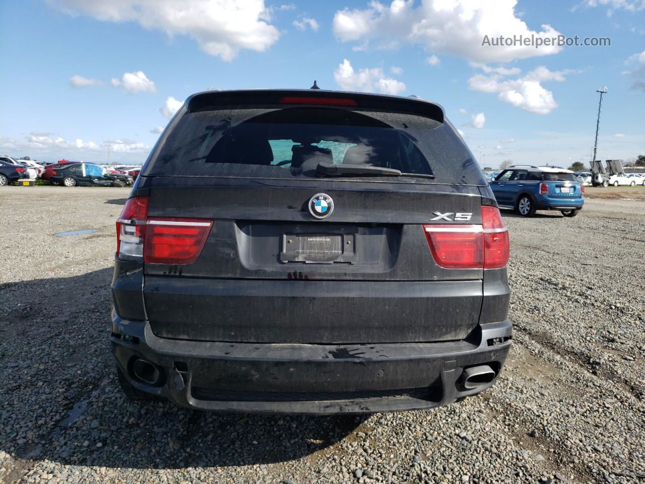 2011 Bmw X5 Xdrive35i Black vin: 5UXZV4C56BL413645