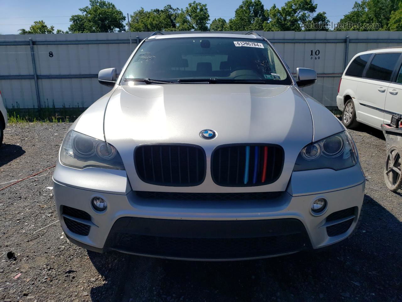 2011 Bmw X5 Xdrive35i Silver vin: 5UXZV4C56BL416805