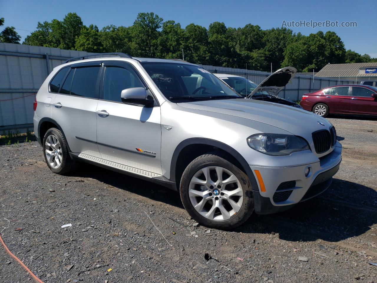 2011 Bmw X5 Xdrive35i Серебряный vin: 5UXZV4C56BL416805