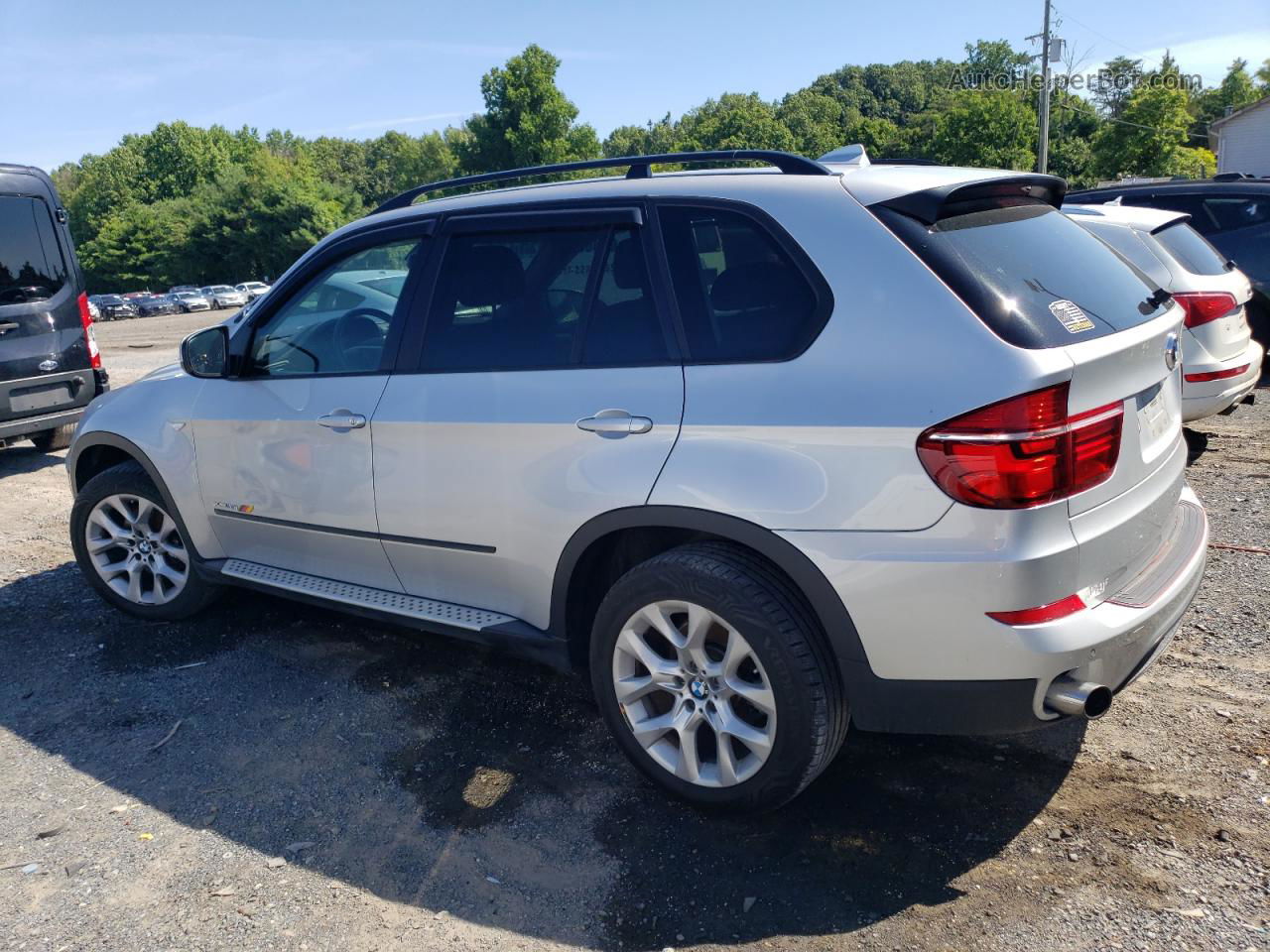 2011 Bmw X5 Xdrive35i Silver vin: 5UXZV4C56BL416805