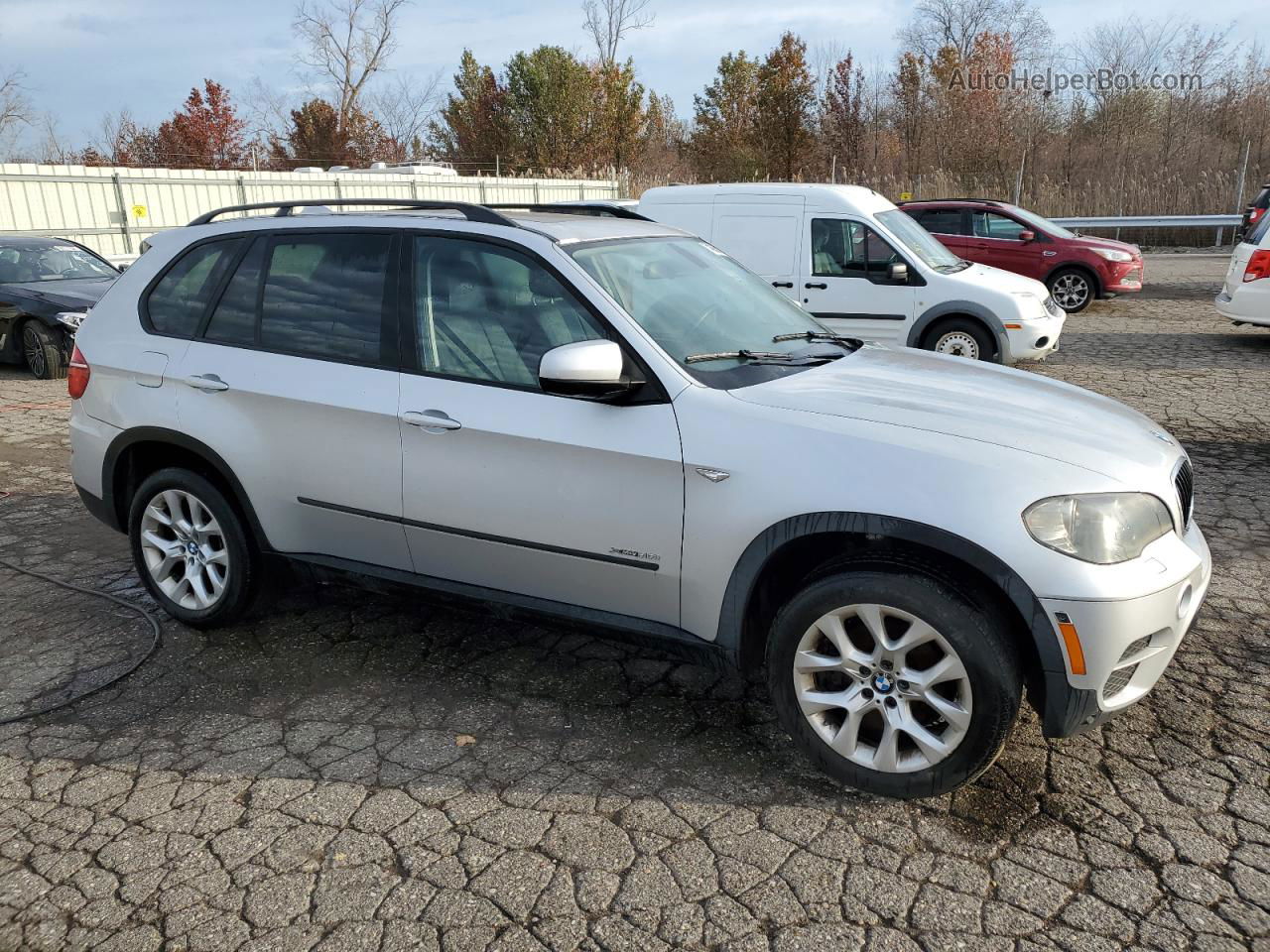 2011 Bmw X5 Xdrive35i Silver vin: 5UXZV4C56BL739882