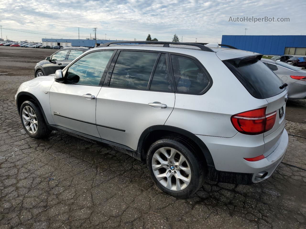 2011 Bmw X5 Xdrive35i Silver vin: 5UXZV4C56BL739882