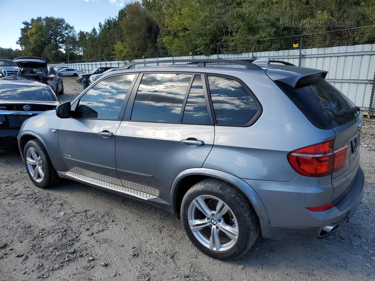 2012 Bmw X5 Xdrive35i Gray vin: 5UXZV4C56CL747031