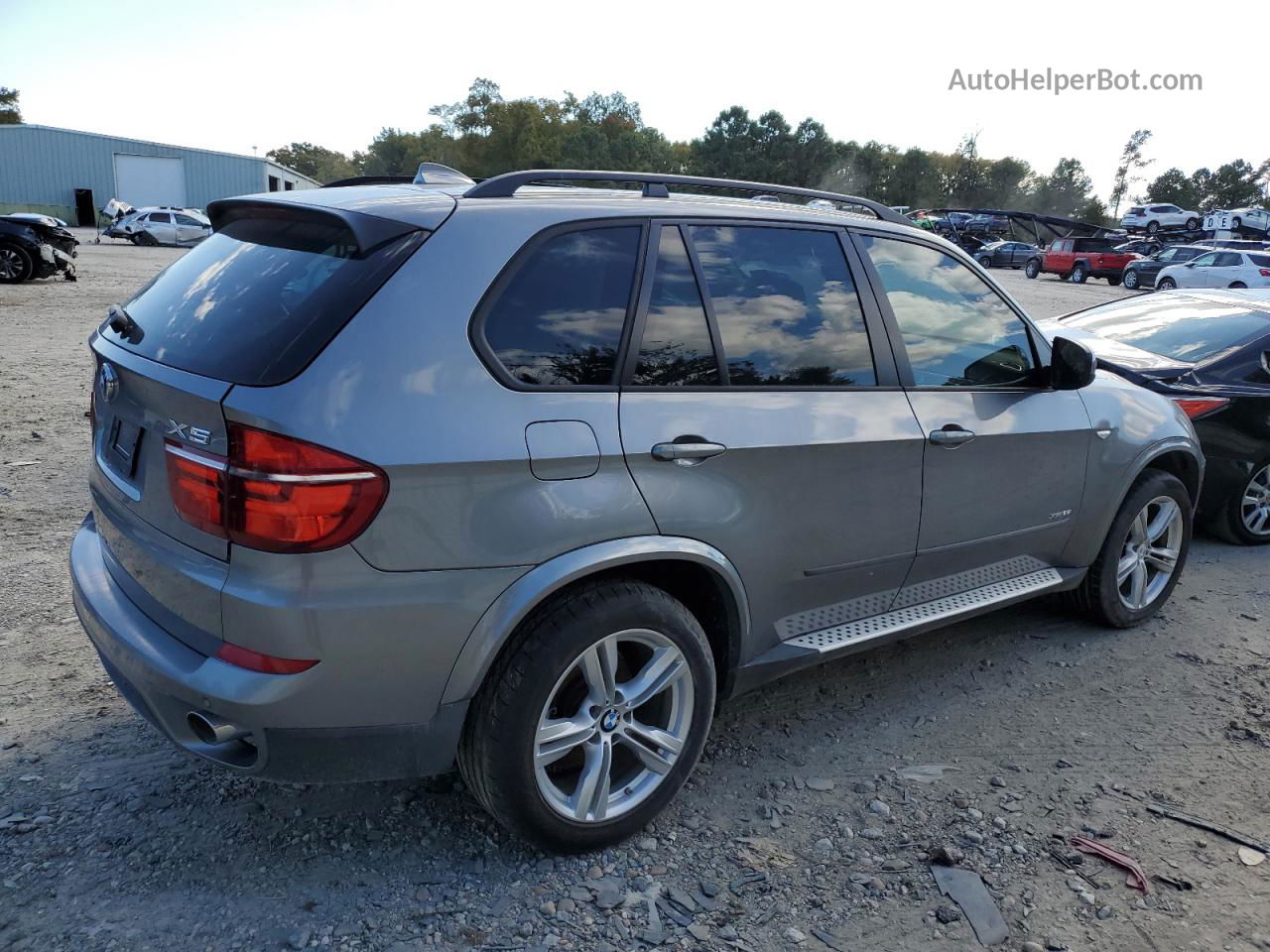 2012 Bmw X5 Xdrive35i Gray vin: 5UXZV4C56CL747031