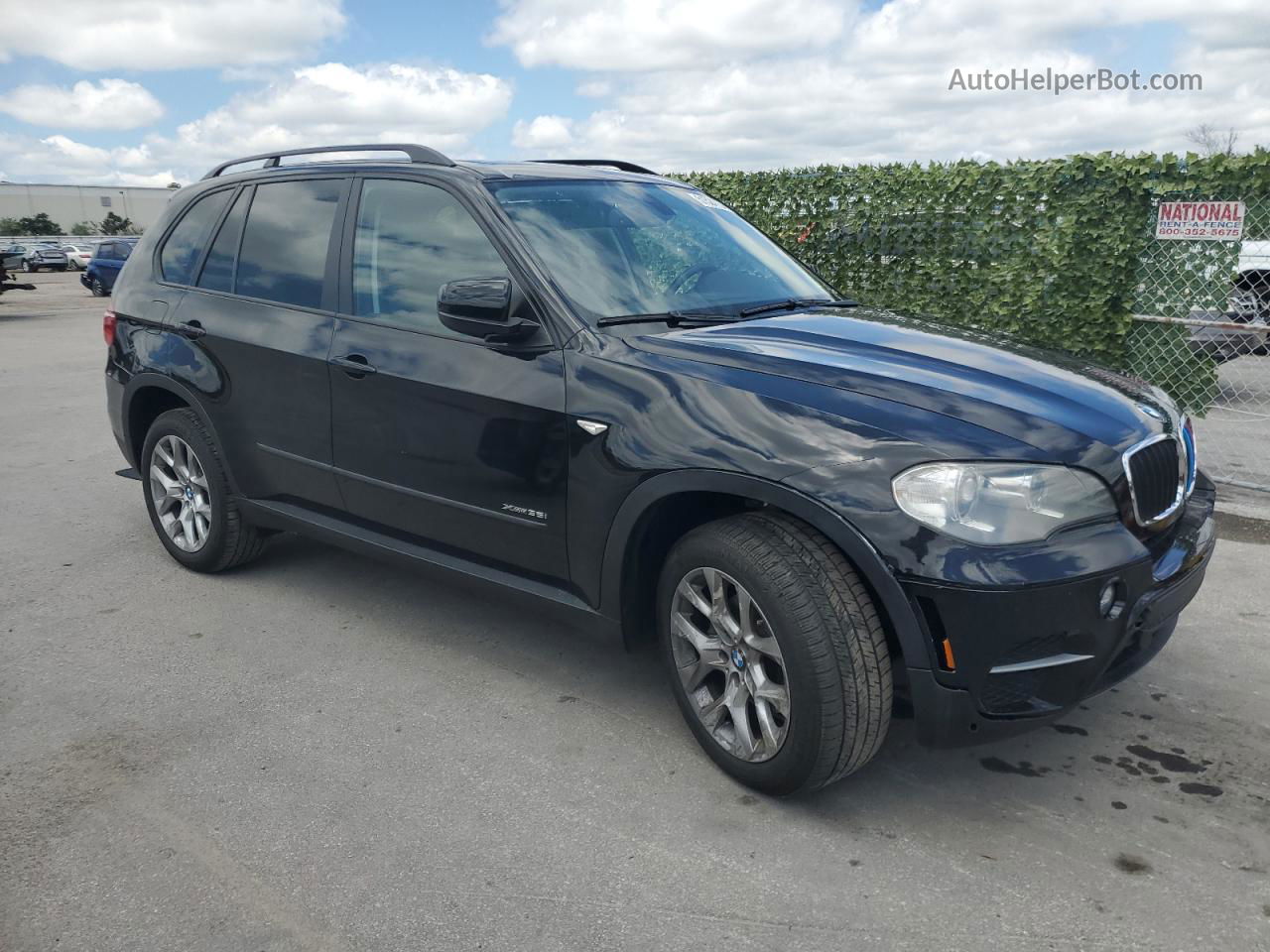 2012 Bmw X5 Xdrive35i Черный vin: 5UXZV4C56CL752066