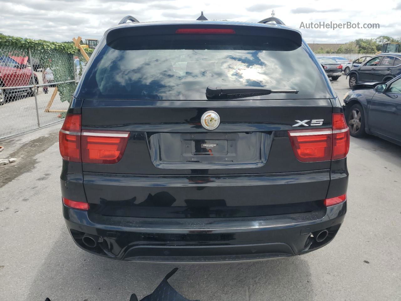 2012 Bmw X5 Xdrive35i Black vin: 5UXZV4C56CL752066