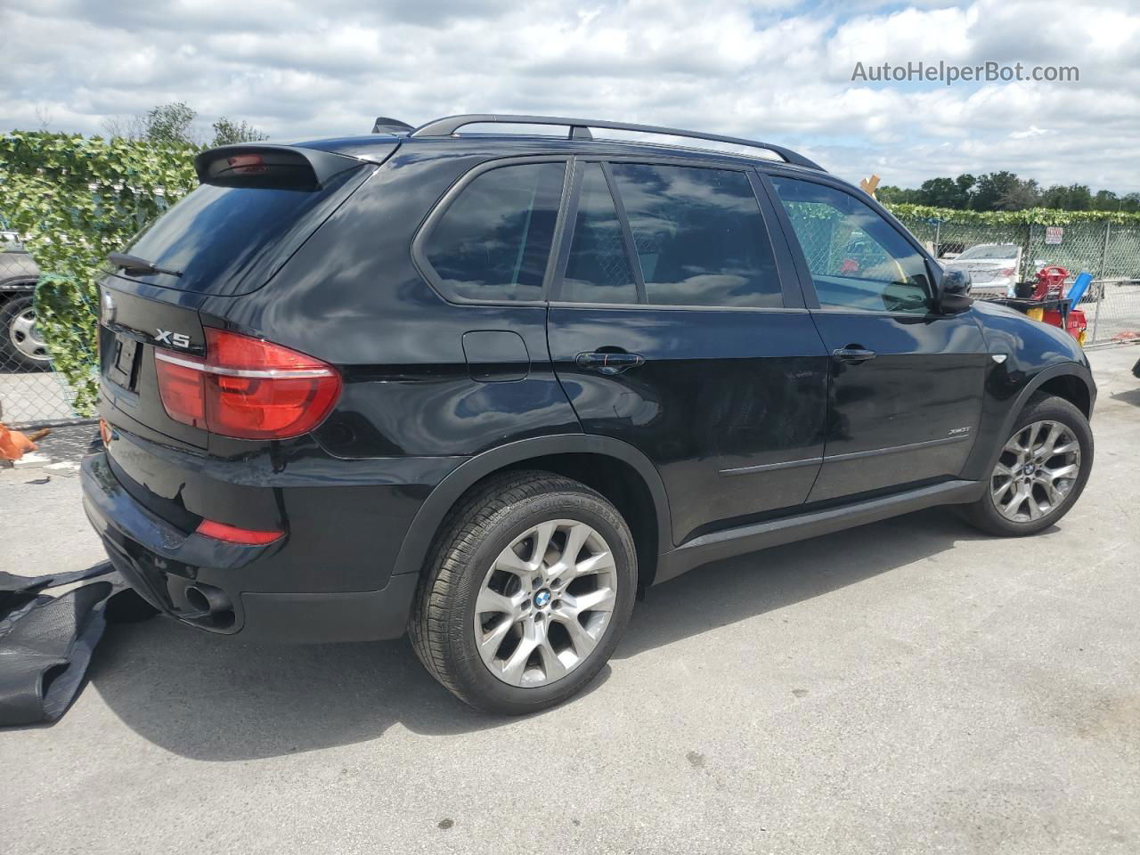 2012 Bmw X5 Xdrive35i Black vin: 5UXZV4C56CL752066