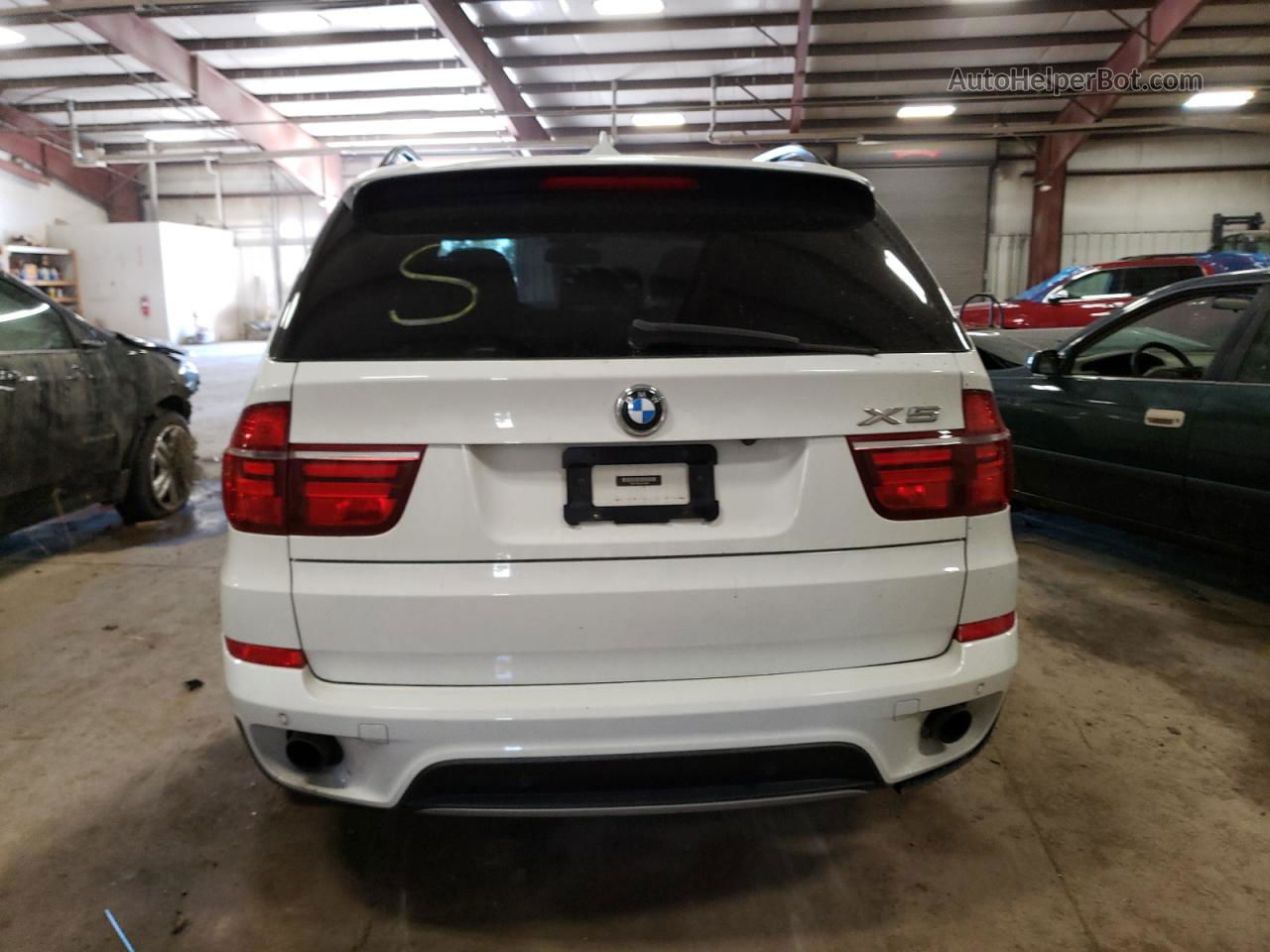 2012 Bmw X5 Xdrive35i White vin: 5UXZV4C56CL752858