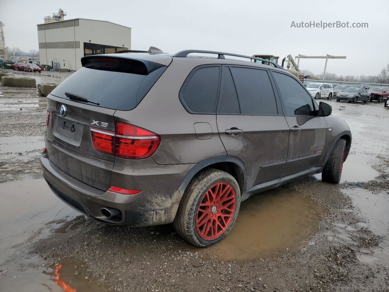 2012 Bmw X5 Xdrive35i Brown vin: 5UXZV4C56CL753461