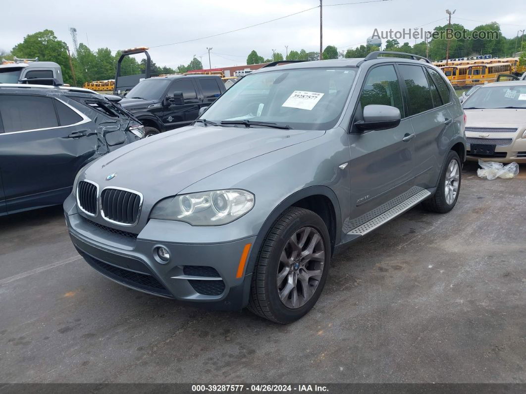 2012 Bmw X5 Xdrive35i/xdrive35i Premium/xdrive35i Sport Activity Gray vin: 5UXZV4C56CL758126