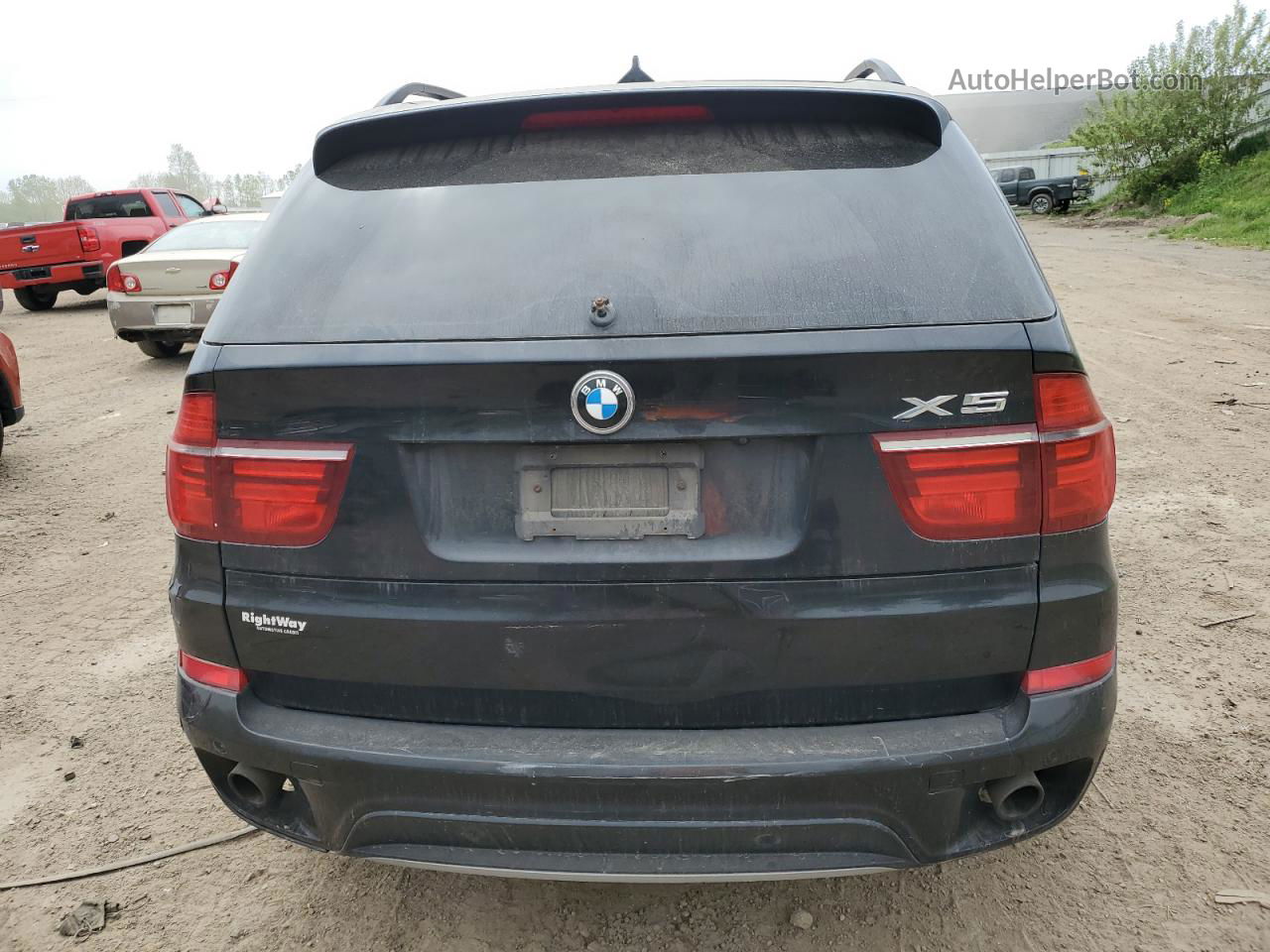 2012 Bmw X5 Xdrive35i Black vin: 5UXZV4C56CL765822