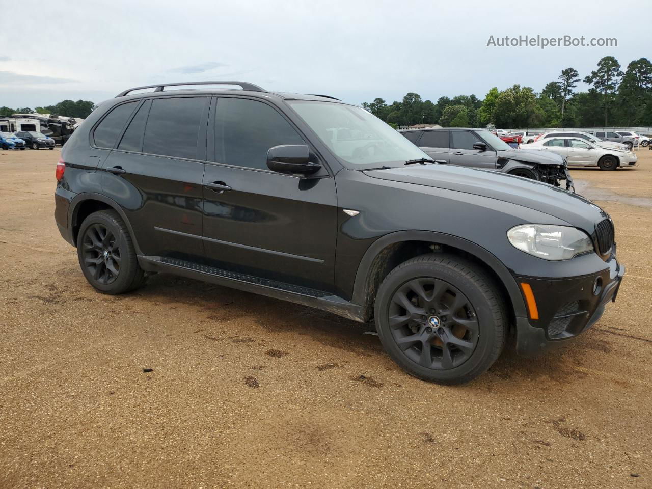 2012 Bmw X5 Xdrive35i Black vin: 5UXZV4C56CL986613