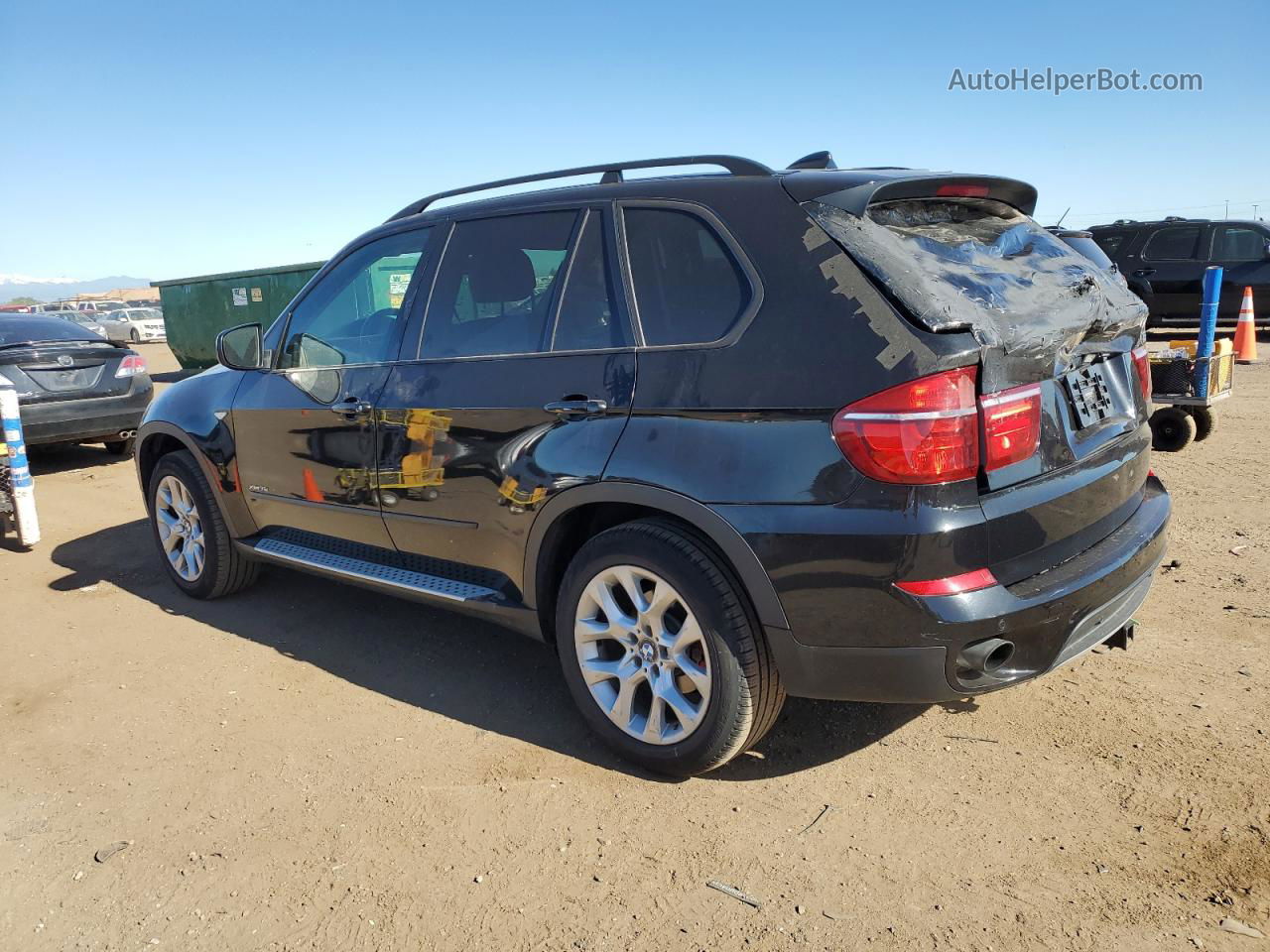 2012 Bmw X5 Xdrive35i Black vin: 5UXZV4C56CL990550