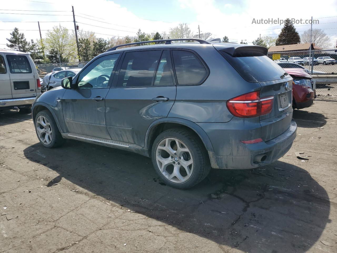 2011 Bmw X5 Xdrive35i Gray vin: 5UXZV4C57BL401732