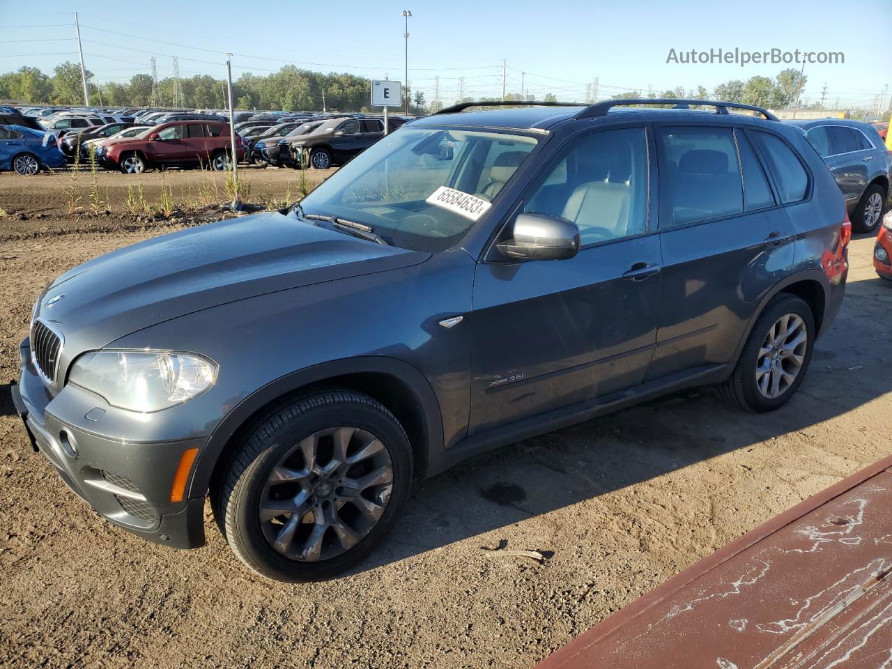 2011 Bmw X5 Xdrive35i Charcoal vin: 5UXZV4C57BL402086