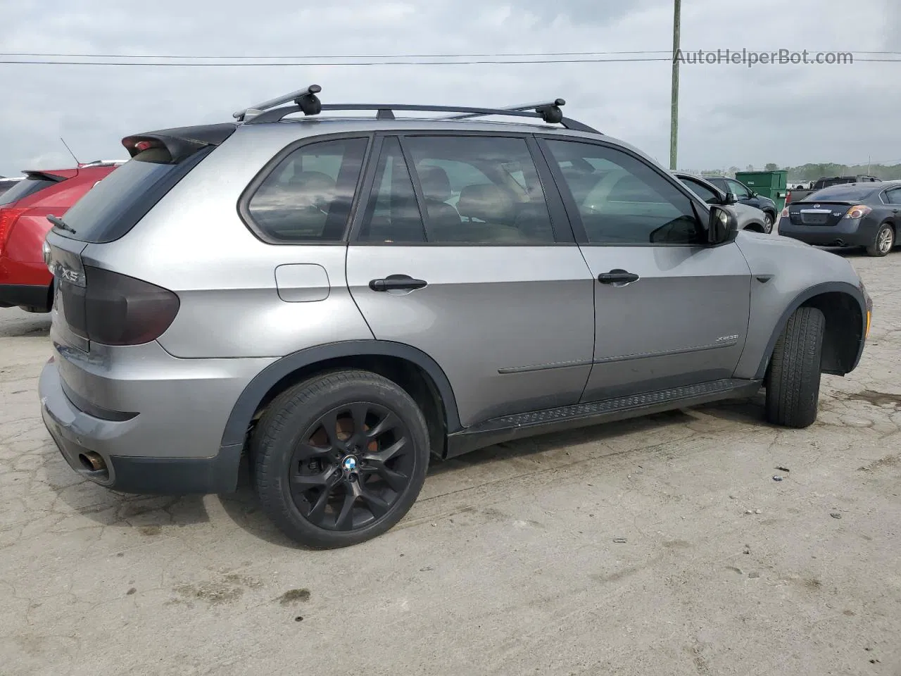 2011 Bmw X5 Xdrive35i Silver vin: 5UXZV4C57BL402122