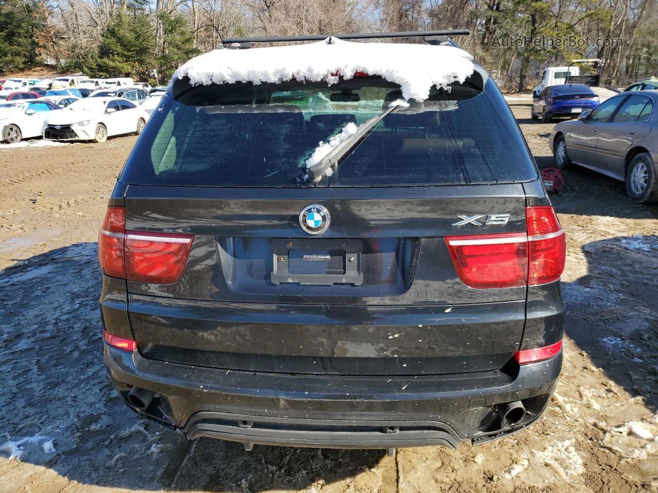 2011 Bmw X5 Xdrive35i Black vin: 5UXZV4C57BL402573