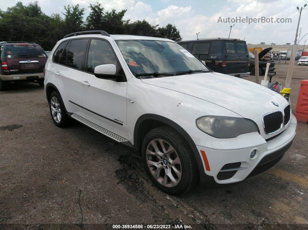 2011 Bmw X5 Xdrive35i/xdrive35i Premium/xdrive35i Sport Activity White vin: 5UXZV4C57BL403691