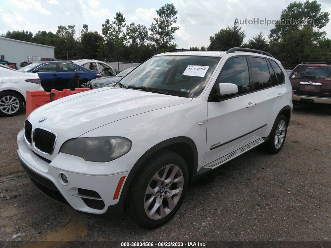 2011 Bmw X5 Xdrive35i/xdrive35i Premium/xdrive35i Sport Activity White vin: 5UXZV4C57BL403691