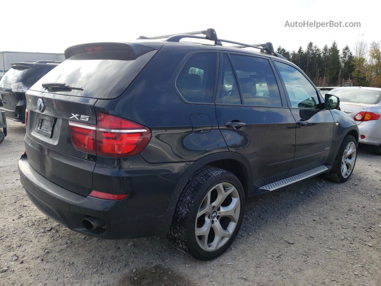 2011 Bmw X5 Xdrive35i Black vin: 5UXZV4C57BL405876