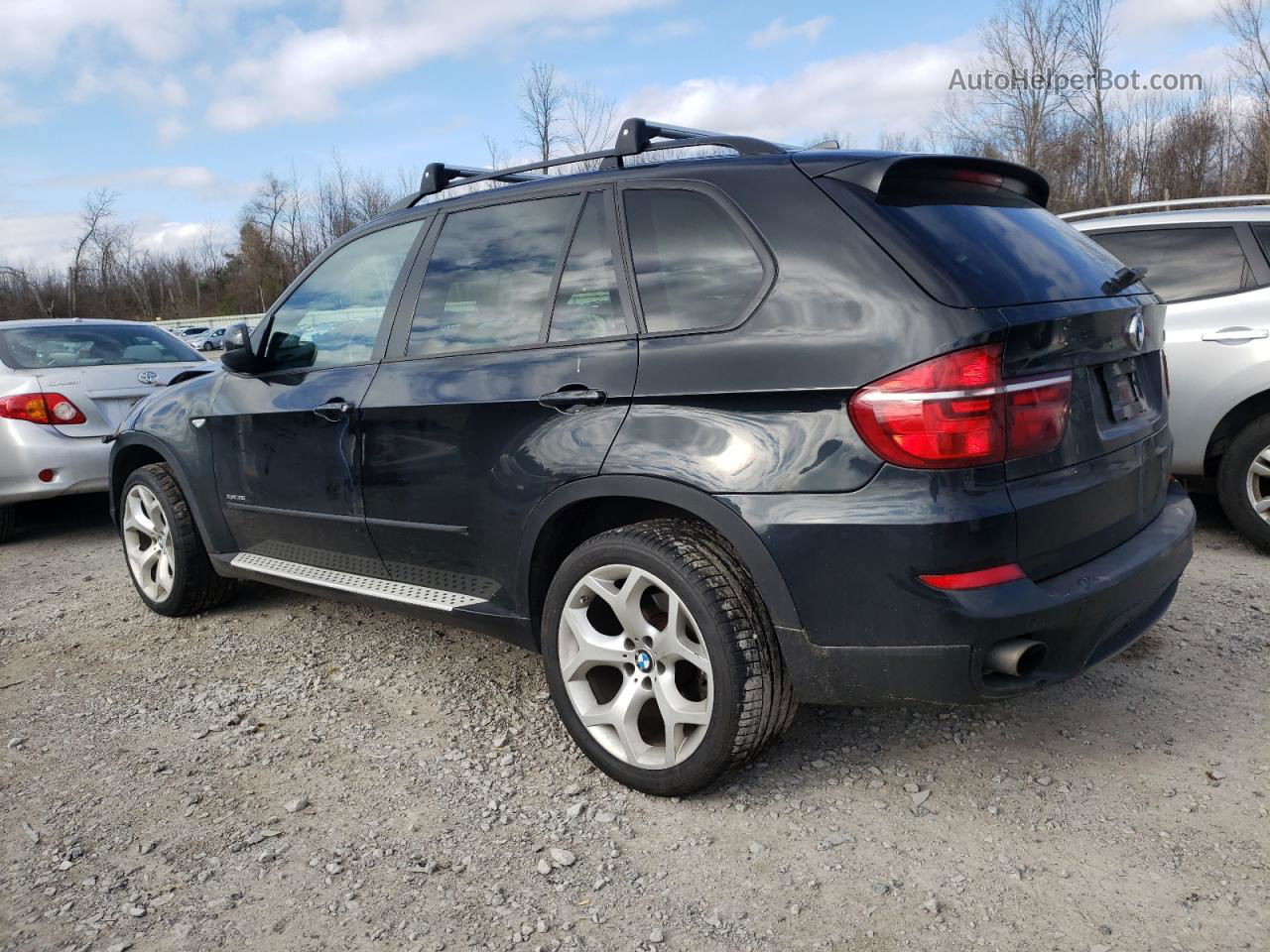 2011 Bmw X5 Xdrive35i Black vin: 5UXZV4C57BL405876