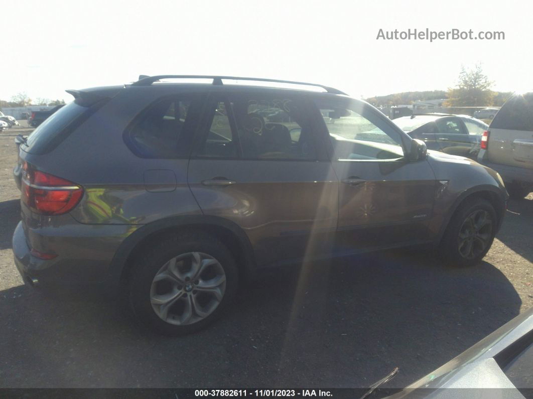 2011 Bmw X5 35i Brown vin: 5UXZV4C57BL407160