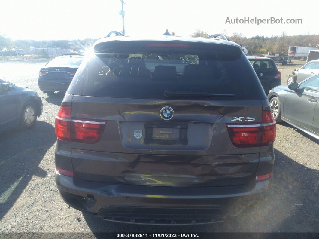 2011 Bmw X5 35i Brown vin: 5UXZV4C57BL407160