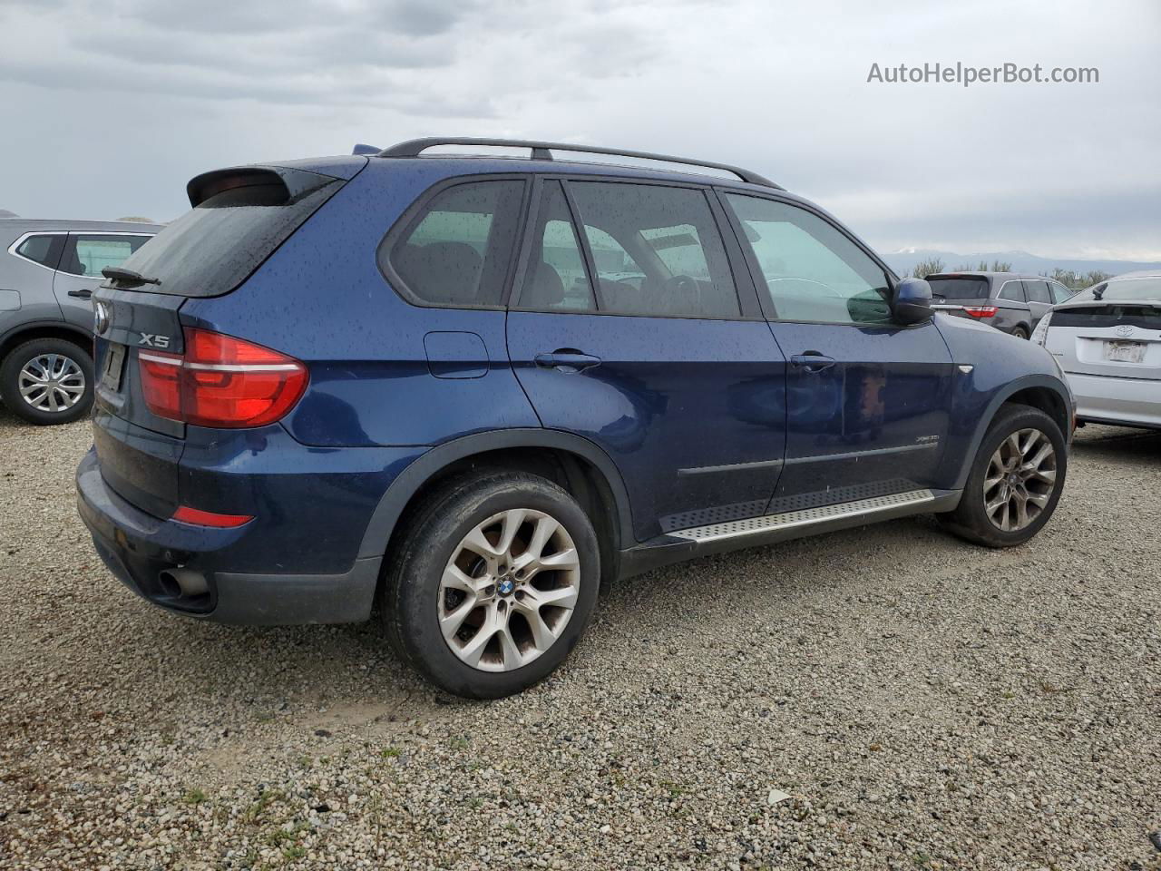 2011 Bmw X5 Xdrive35i Синий vin: 5UXZV4C57BL408454