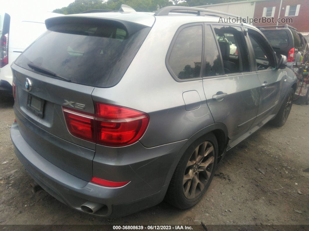 2011 Bmw X5 35i Gray vin: 5UXZV4C57BL410477